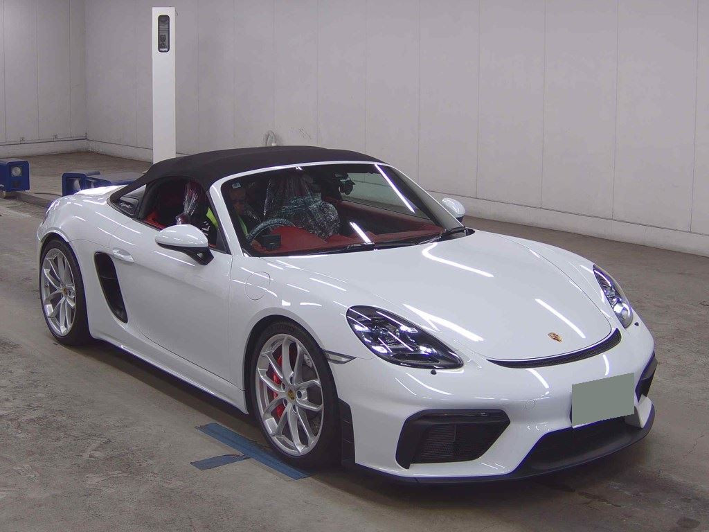 Porsche 718 Spyder 2020 з японського аукціону