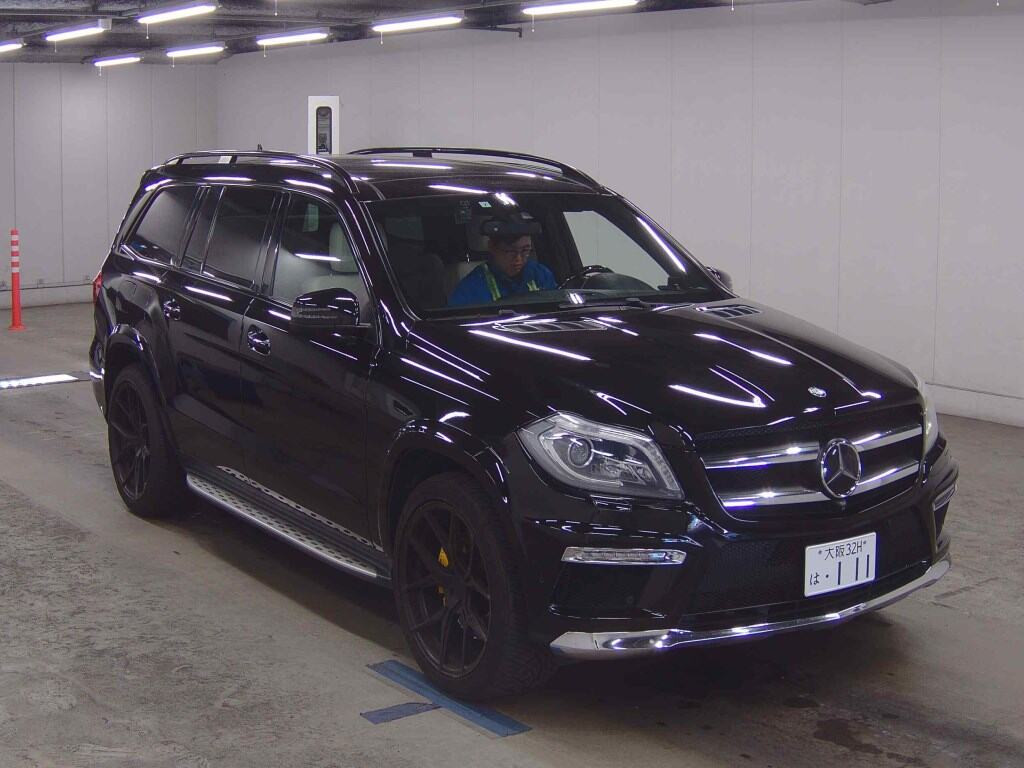 Mercedes Benz GL-Class 2013 z aukcji japońskiej