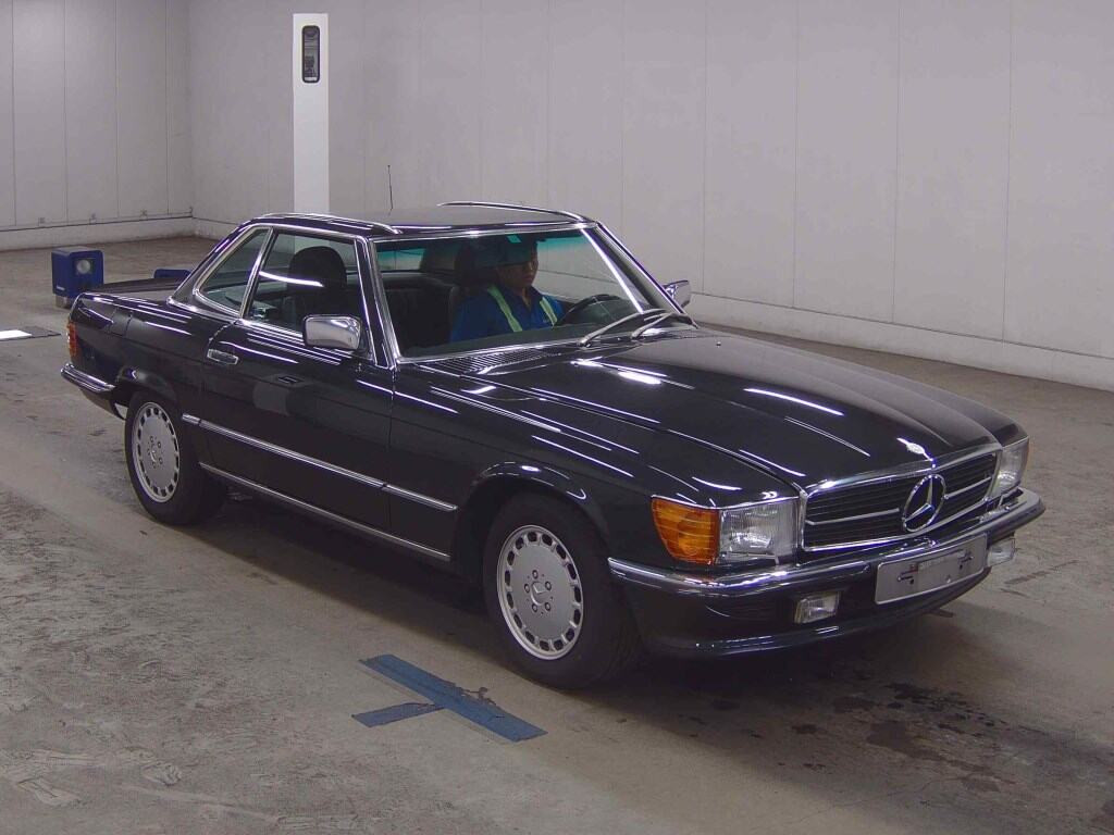 Mercedes Benz SL 1989 z aukcji japońskiej