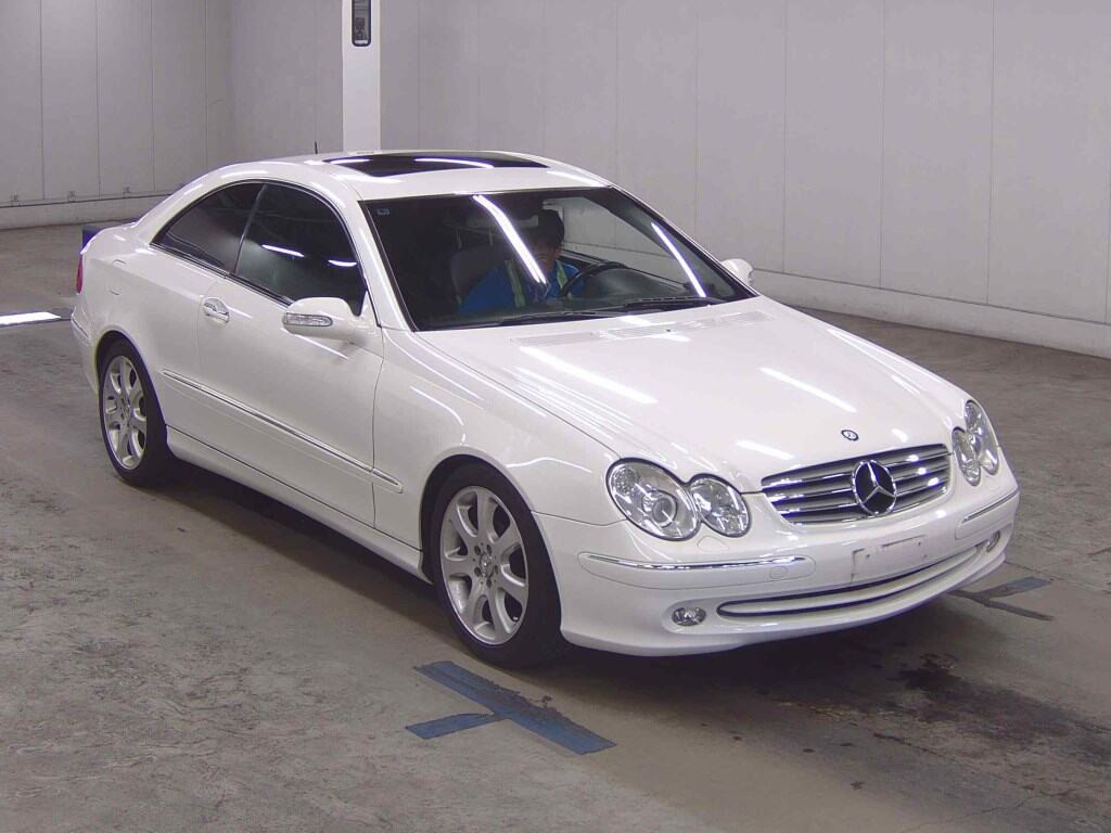 Mercedes-Benz CLK 2002 z aukcji japońskiej