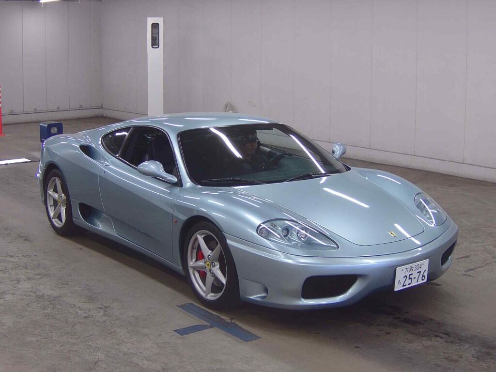 Ferrari 360 1999 z aukcji japońskiej