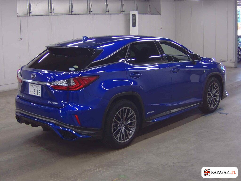 Lexus RX 2019 z aukcji japońskiej