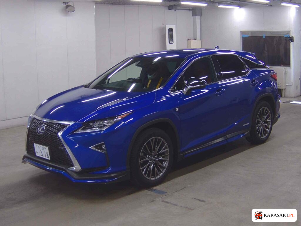Lexus RX 2019 z aukcji japońskiej