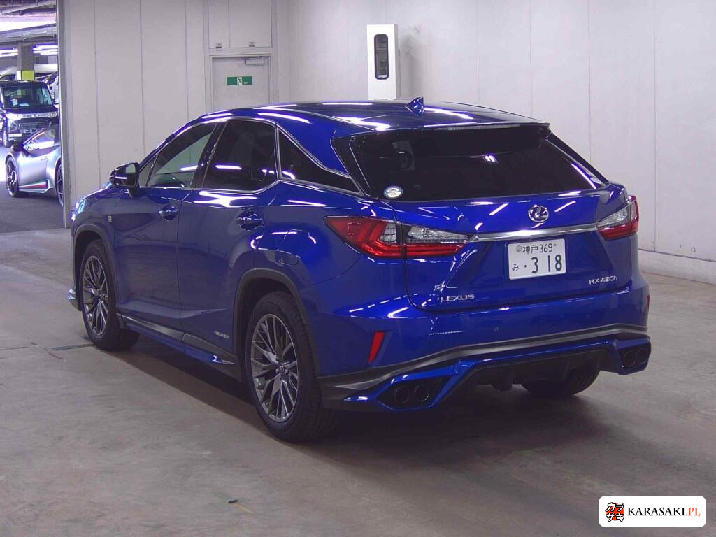 Lexus RX 2019 z aukcji japońskiej