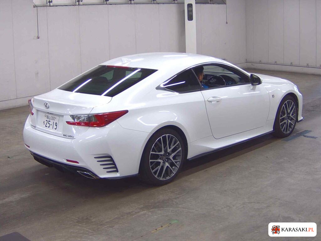 Lexus RC 2014 z aukcji japońskiej