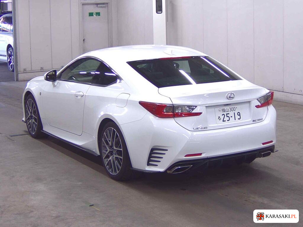 Lexus RC 2014 z aukcji japońskiej