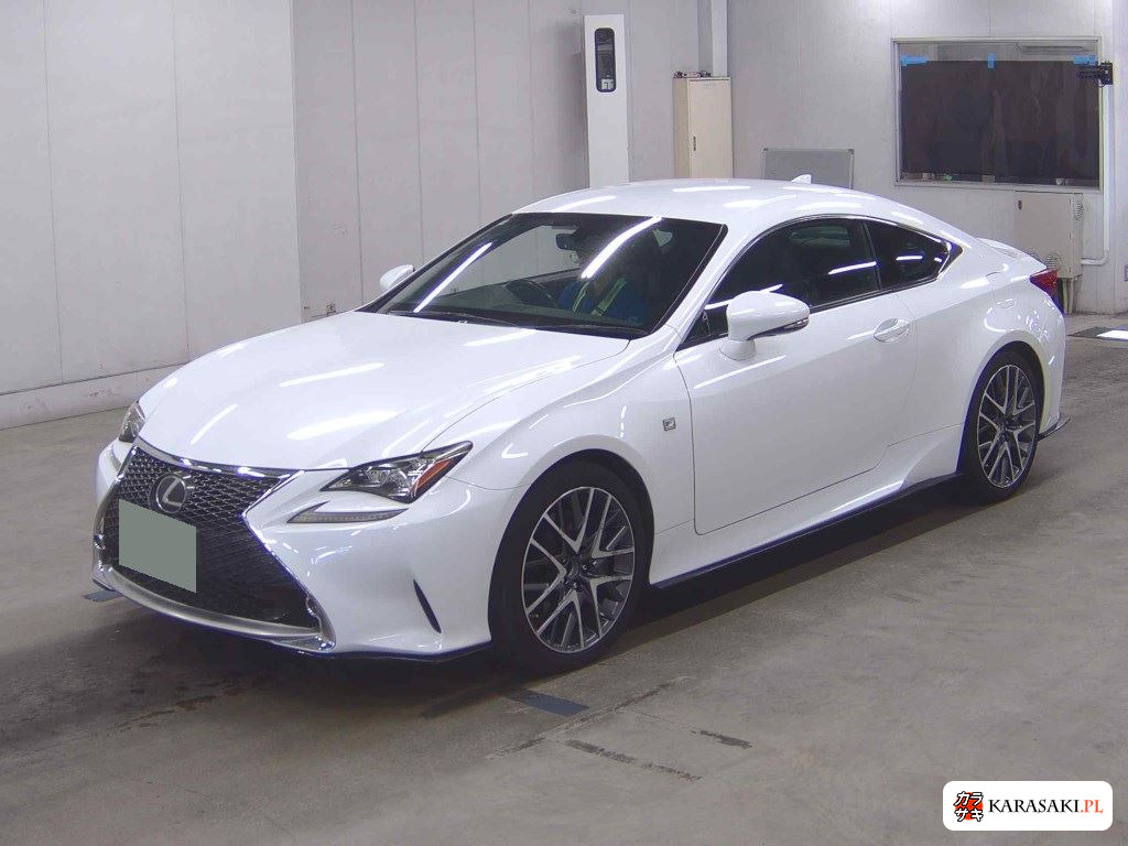 Lexus RC 2014 z aukcji japońskiej