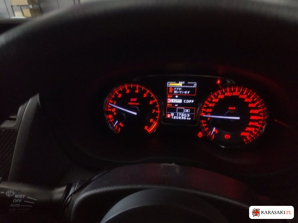 Subaru WRX STI 2017 z aukcji japońskiej