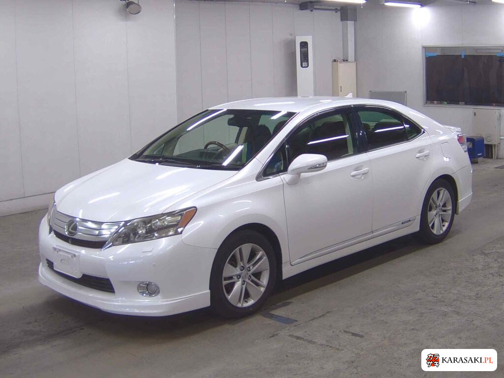 Lexus HS 2009 z aukcji japońskiej
