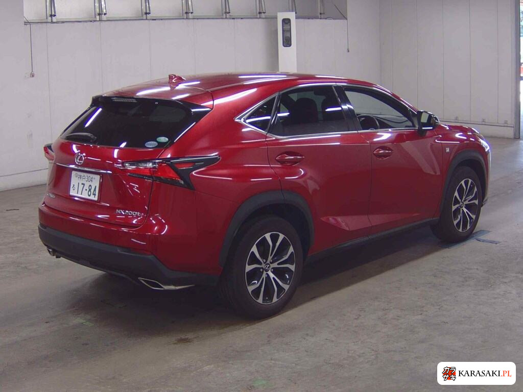 Lexus NX 2014 z aukcji japońskiej