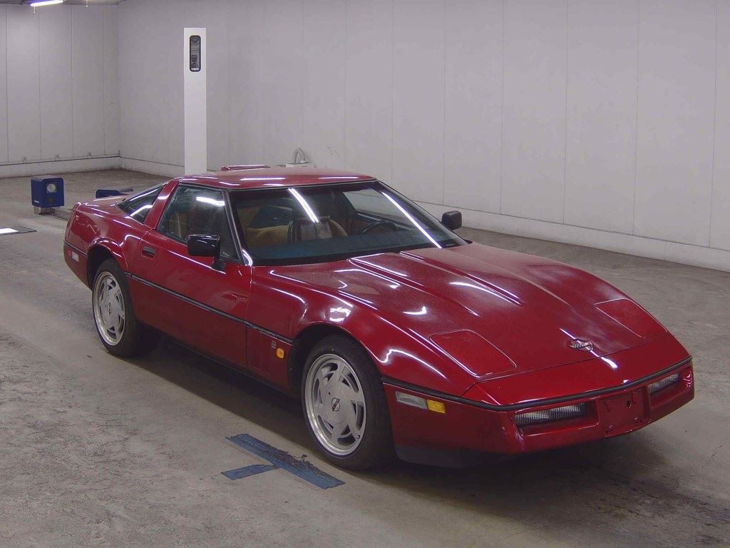 Chevrolet Corvette 1989 from a Japanese auction