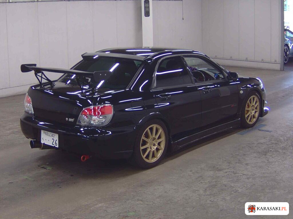 Subaru Impreza WRX 2005 z aukcji japońskiej