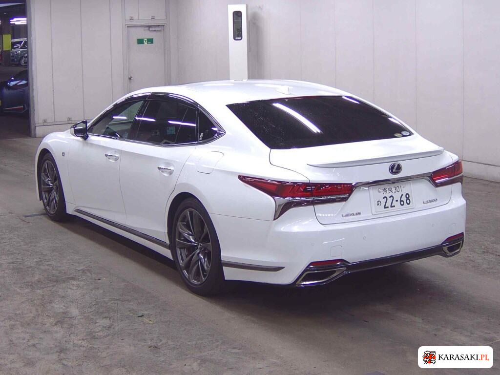 Lexus LS 2019 z aukcji japońskiej