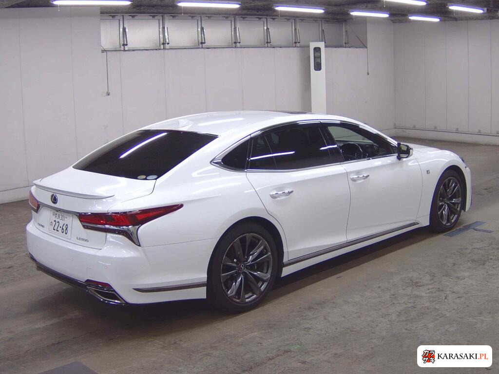 Lexus LS 2019 z aukcji japońskiej