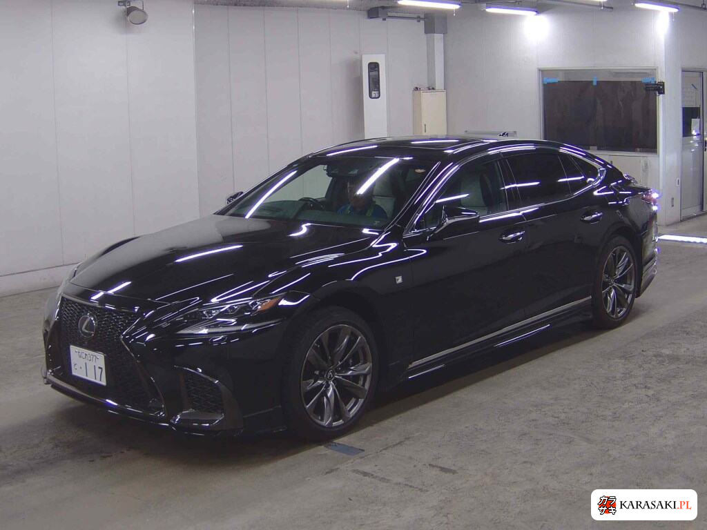 Lexus LS 2018 z aukcji japońskiej