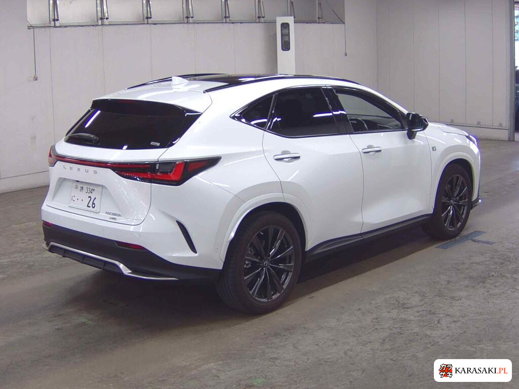 Lexus NX 2022 z aukcji japońskiej