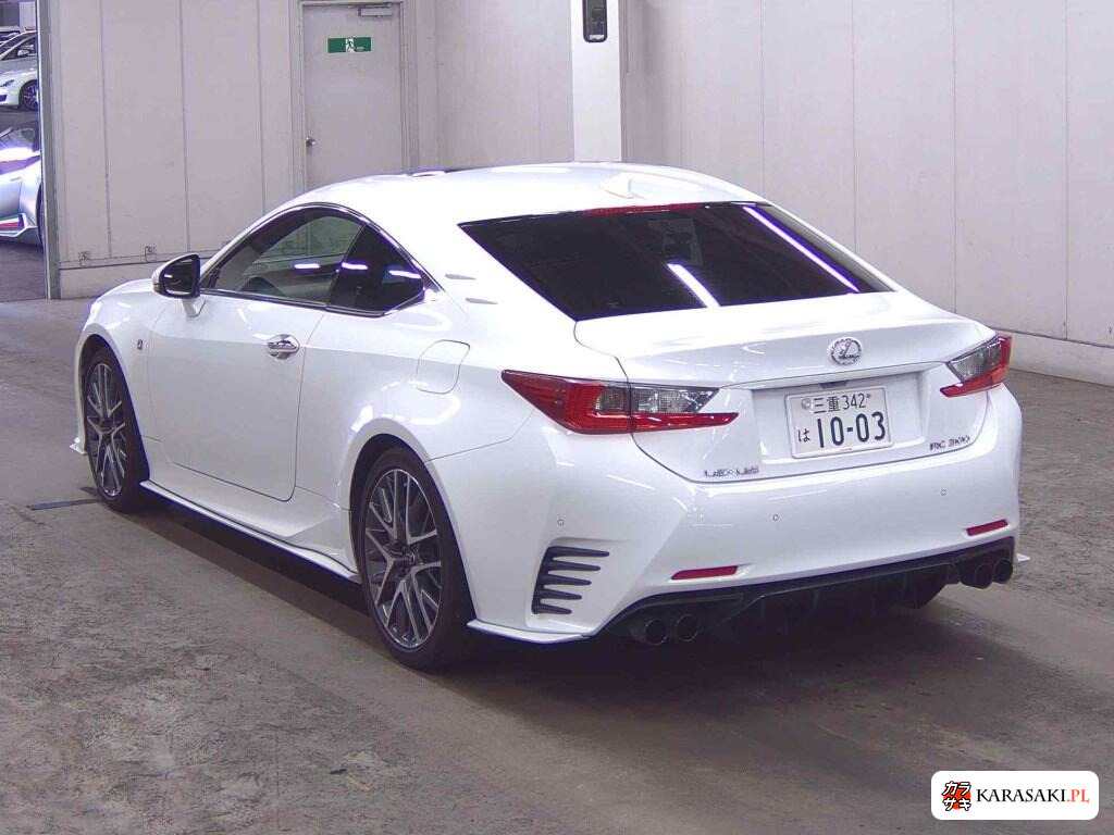 Lexus RC 2016 z aukcji japońskiej