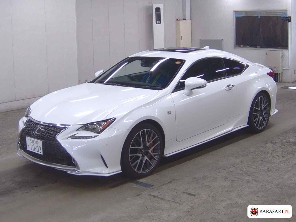 Lexus RC 2016 z aukcji japońskiej