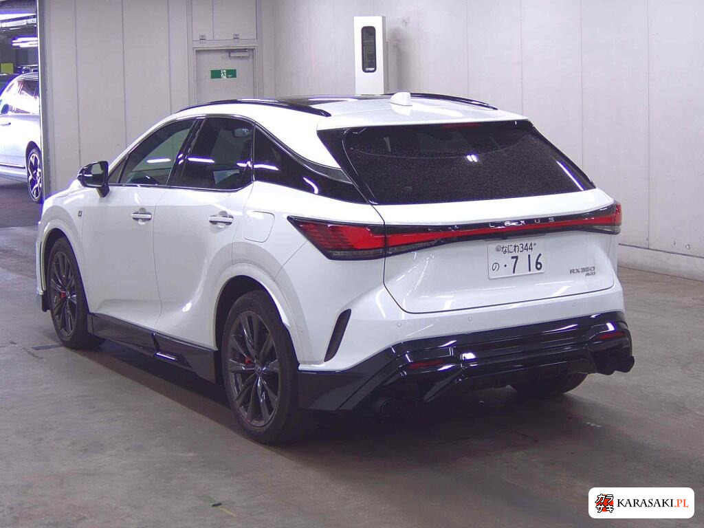 Lexus RX 2025 z aukcji japońskiej
