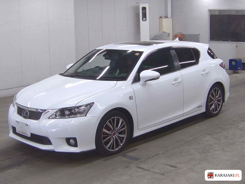 Lexus CT 2013 z aukcji japońskiej