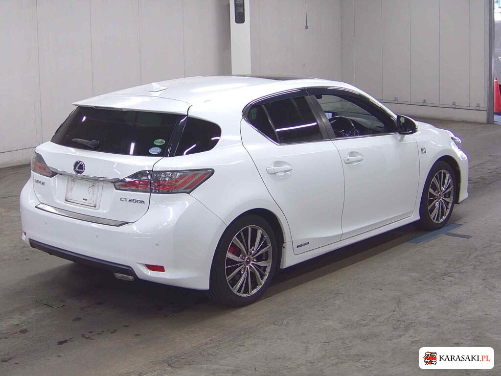Lexus CT 2013 z aukcji japońskiej