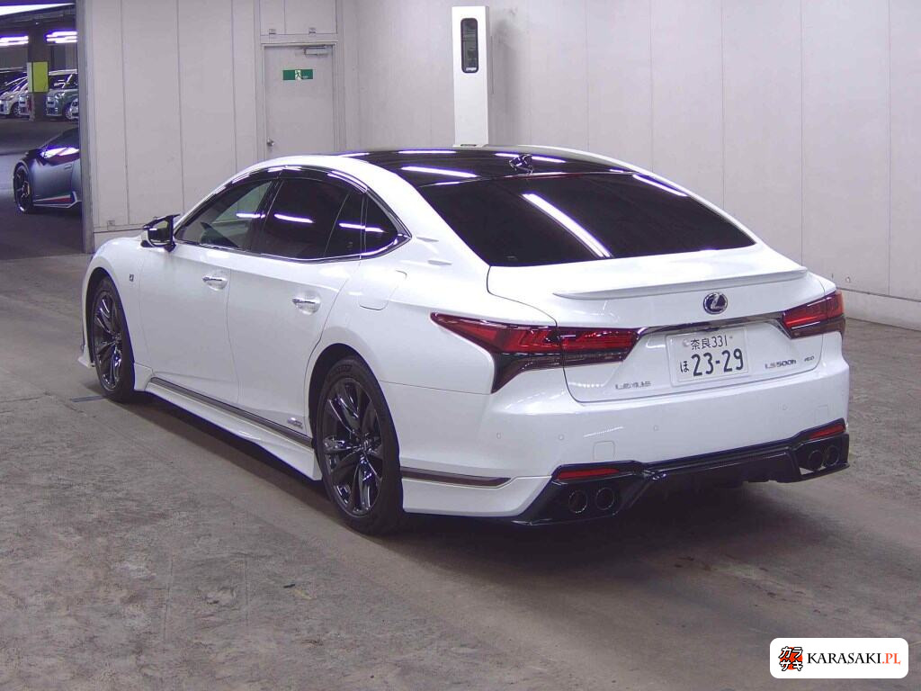 Lexus LS 2022 z aukcji japońskiej