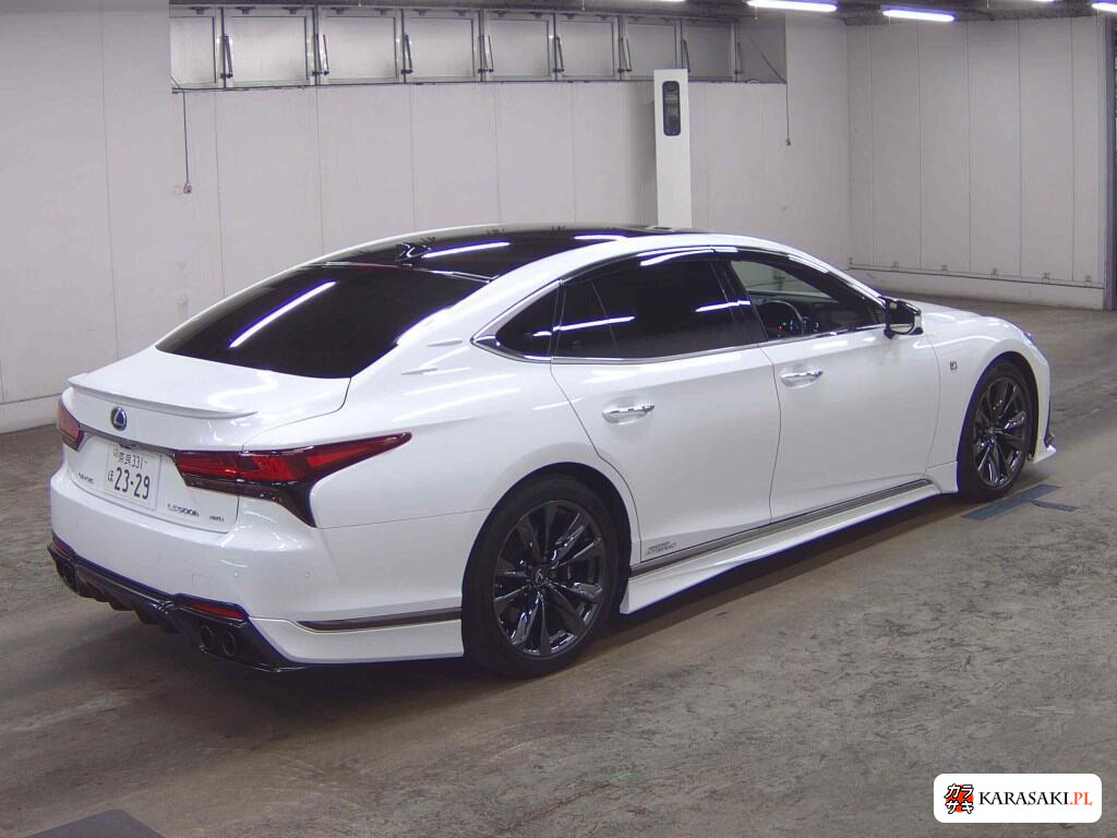 Lexus LS 2022 z aukcji japońskiej