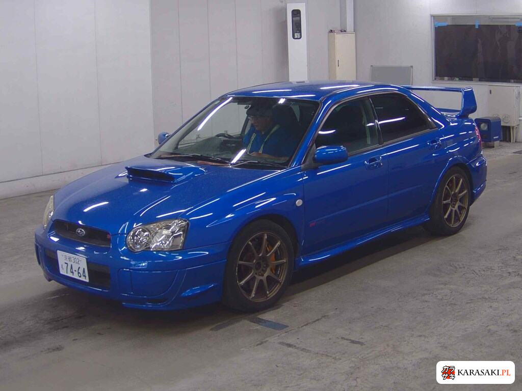 Subaru Impreza 2004 z aukcji japońskiej