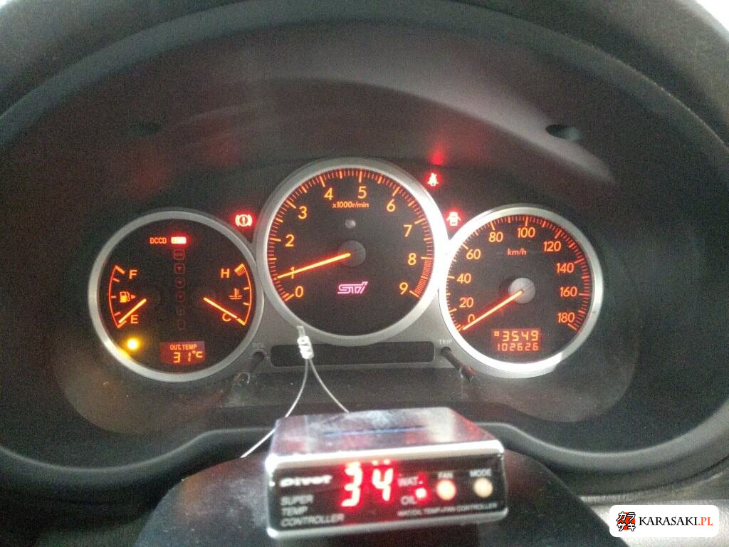 Subaru Impreza 2004 z aukcji japońskiej