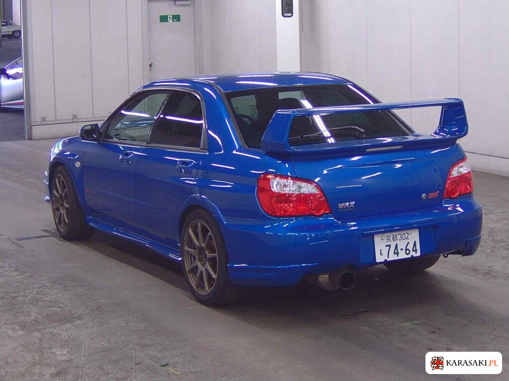 Subaru Impreza 2004 z aukcji japońskiej