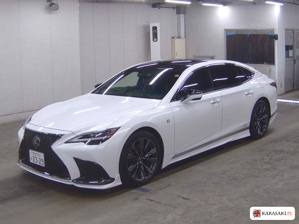 Lexus LS 2022 z aukcji japońskiej