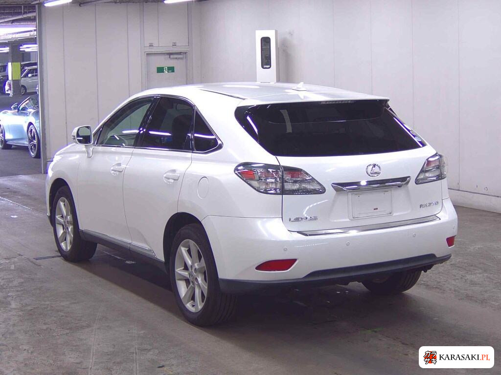Lexus RX 2011 z aukcji japońskiej