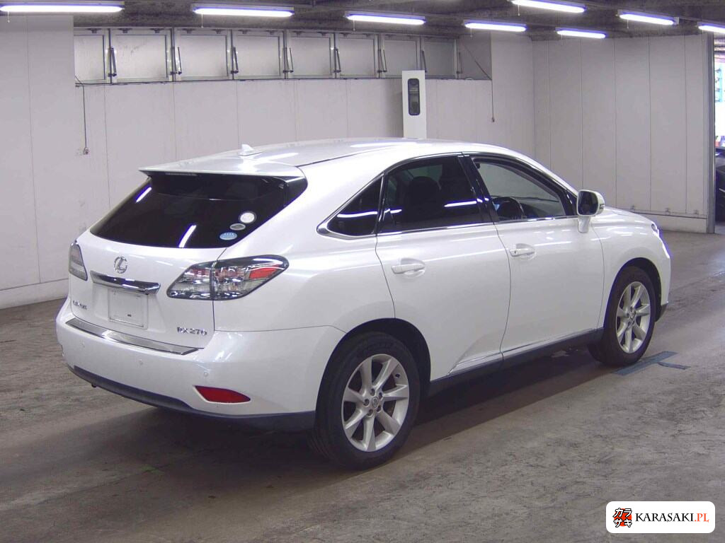Lexus RX 2011 z aukcji japońskiej