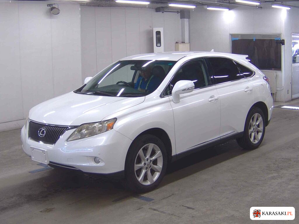 Lexus RX 2011 z aukcji japońskiej