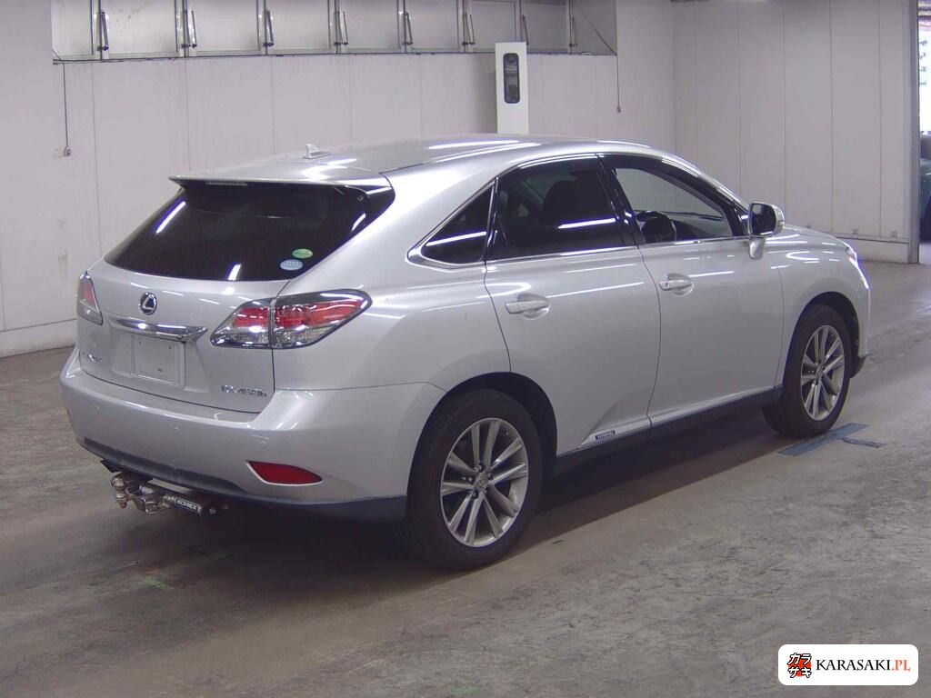 Lexus RX 2012 z aukcji japońskiej