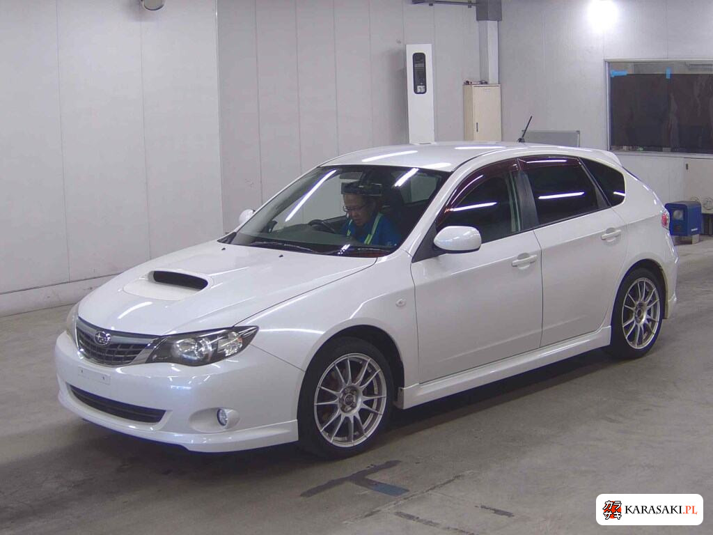 Subaru Impreza 2008 z aukcji japońskiej