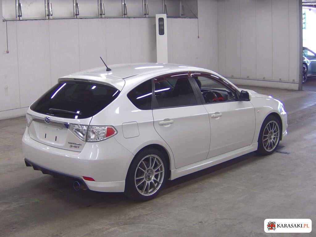 Subaru Impreza 2008 z aukcji japońskiej