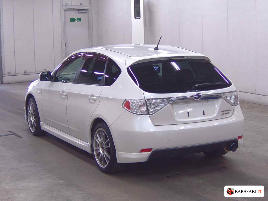 Subaru Impreza 2008 z aukcji japońskiej