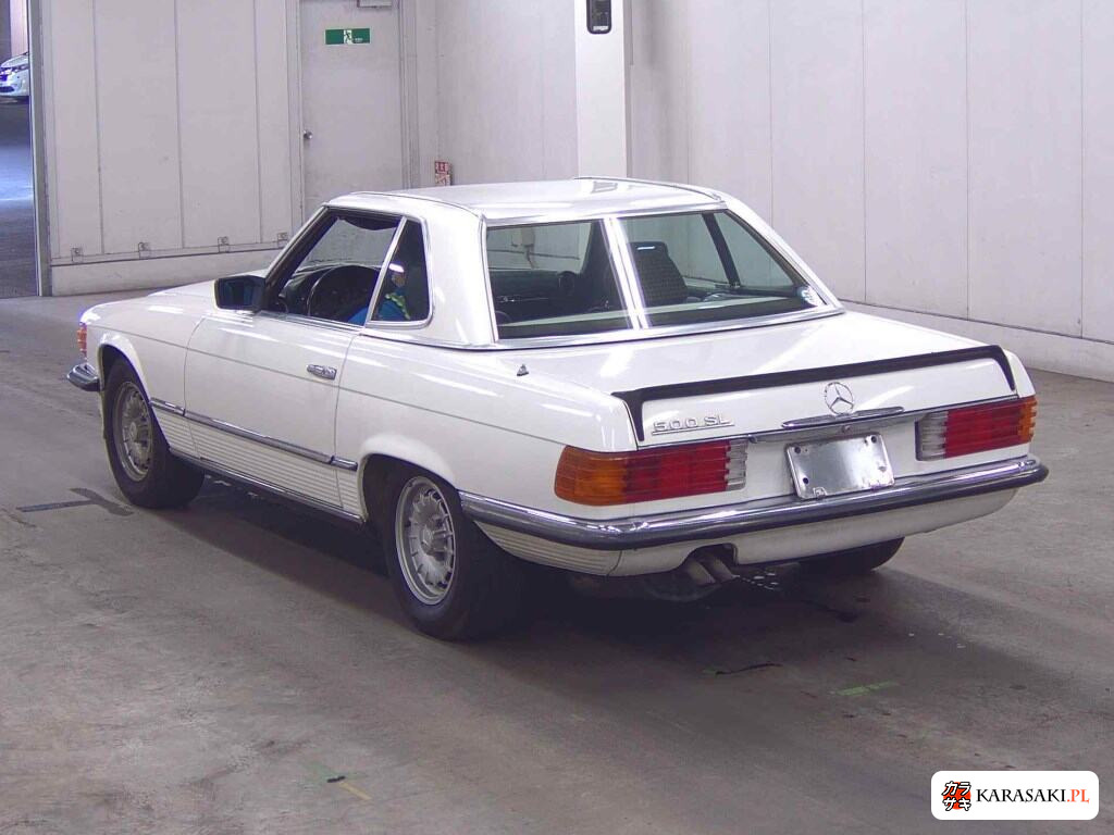 Mercedes-Benz SL 1981 z aukcji japońskiej