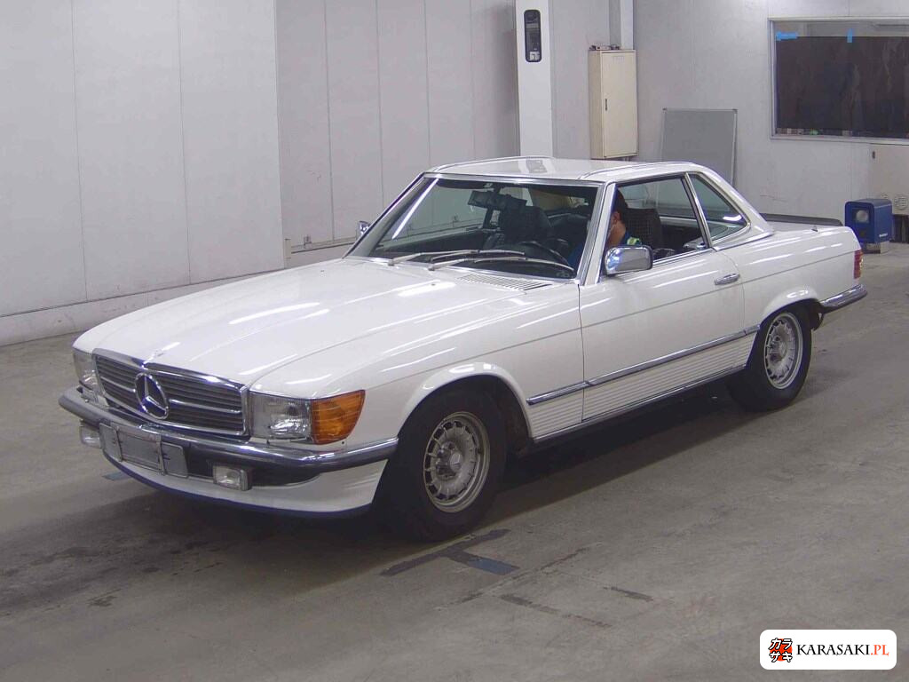 Mercedes-Benz SL 1981 z aukcji japońskiej