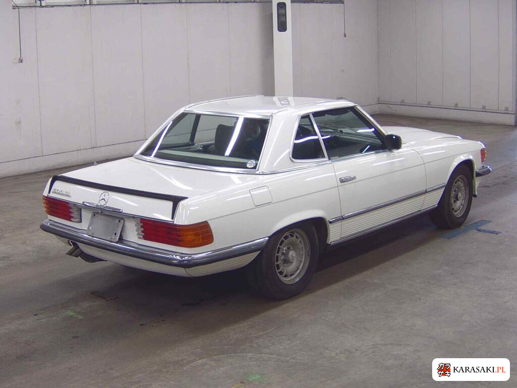 Mercedes-Benz SL 1981 z aukcji japońskiej