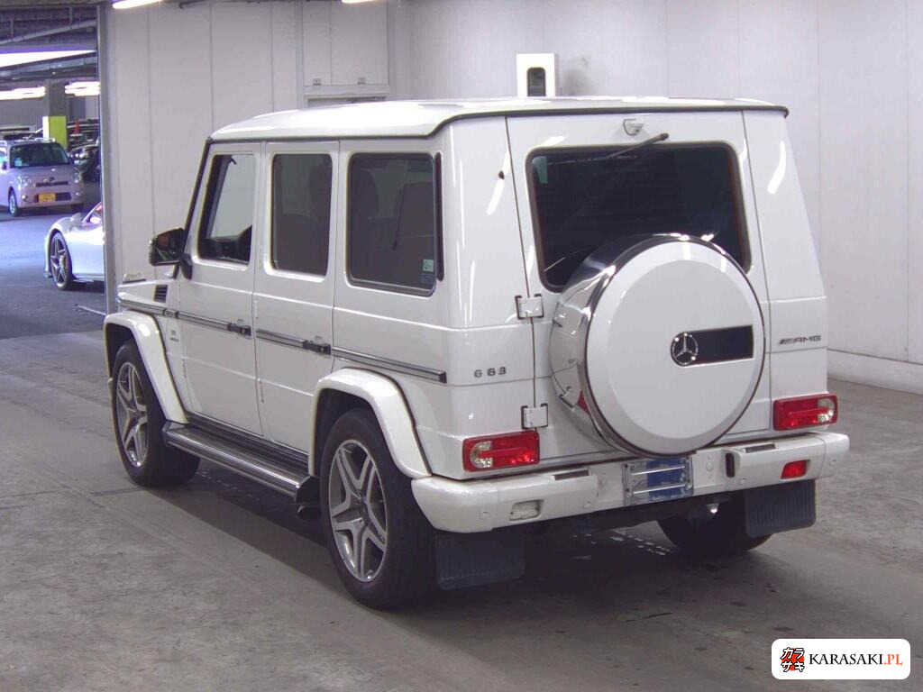Mercedes-Benz G-Class 2011 z aukcji japońskiej