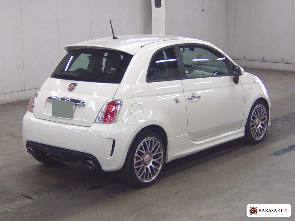 Abarth 500 2017 z aukcji japońskiej