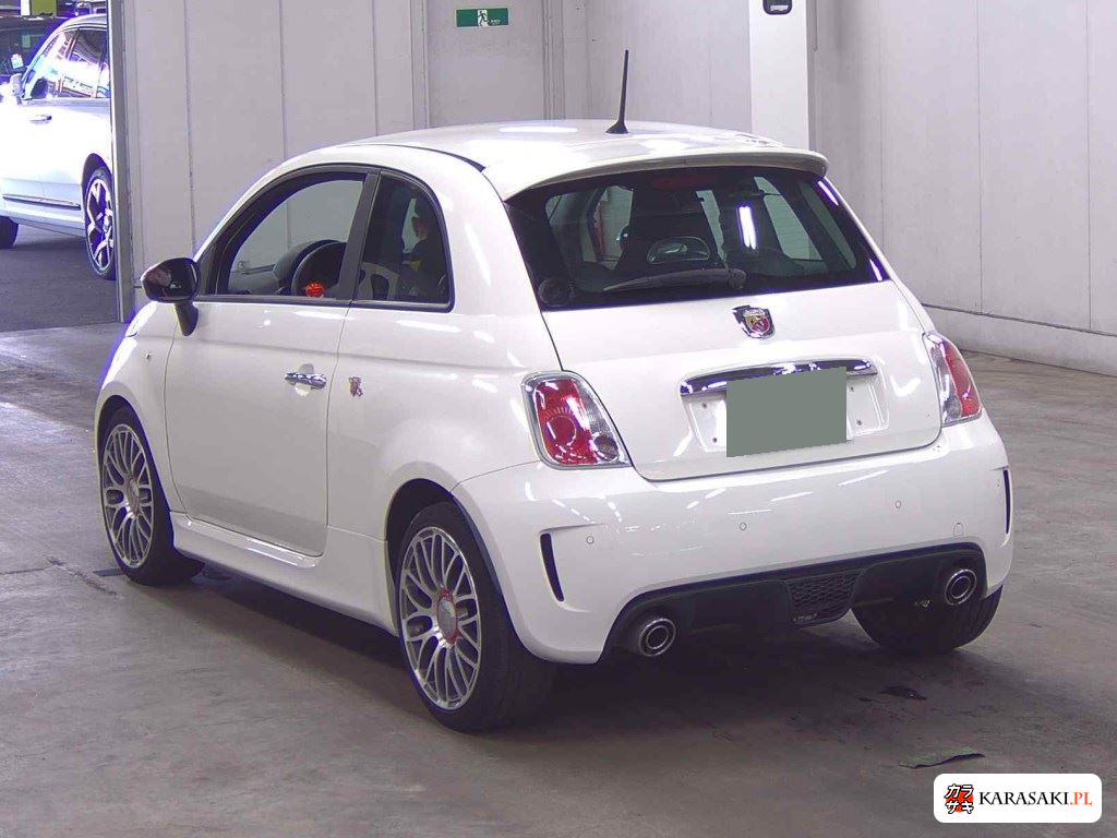 Abarth 500 2017 z aukcji japońskiej