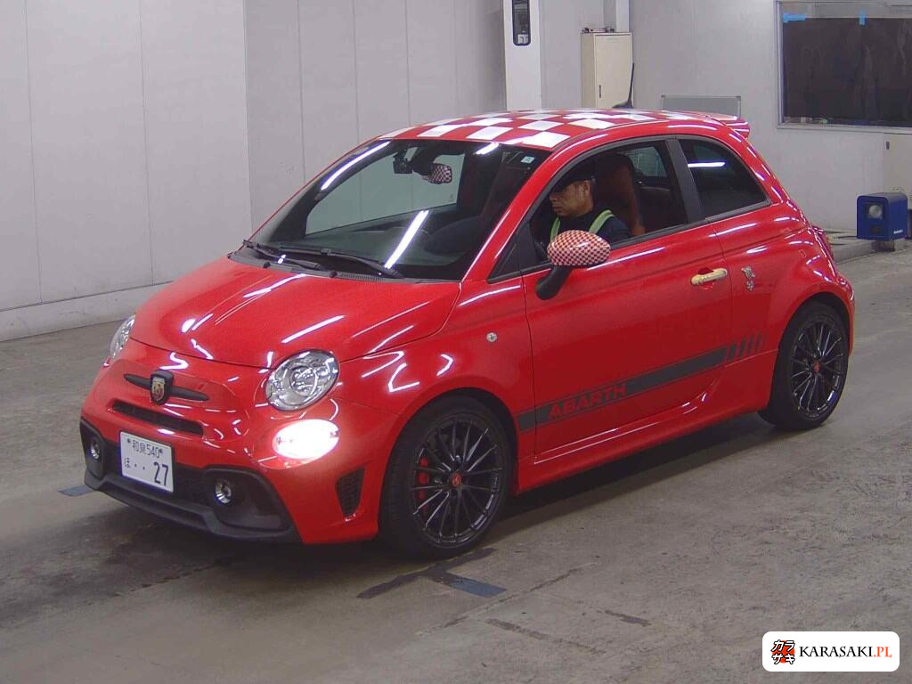 Abarth 595 2022 z aukcji japońskiej