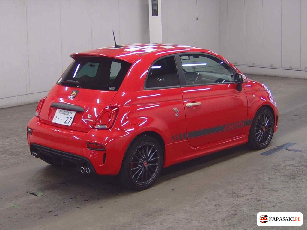Abarth 595 2022 z aukcji japońskiej