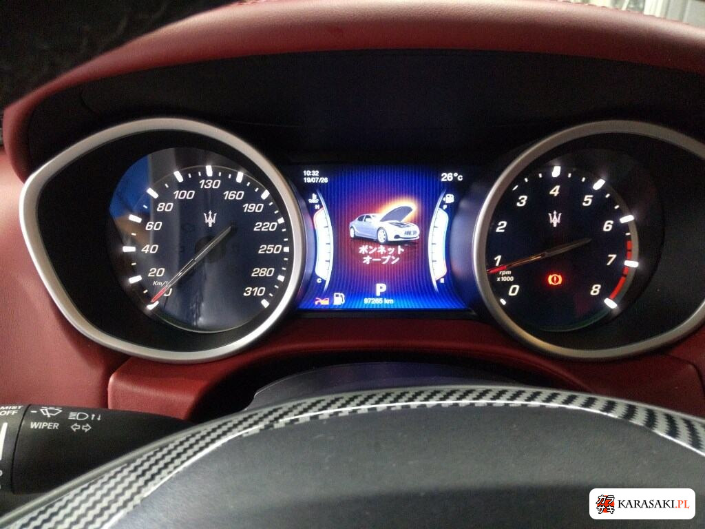 Maserati Ghibli 2014 z aukcji japońskiej