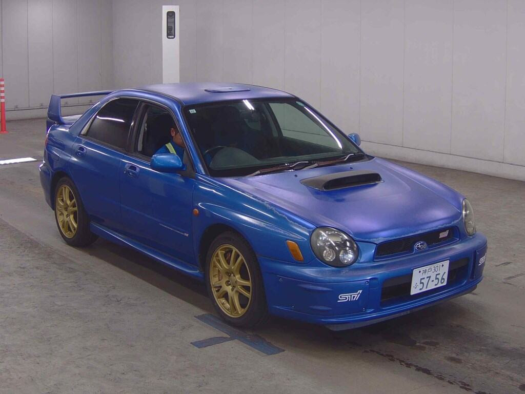 Subaru Impreza WRX 2001 z aukcji japońskiej