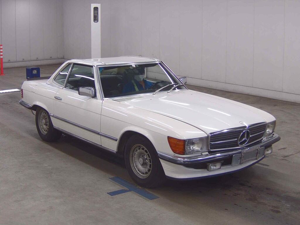 Mercedes-Benz SL 1981 z aukcji japońskiej