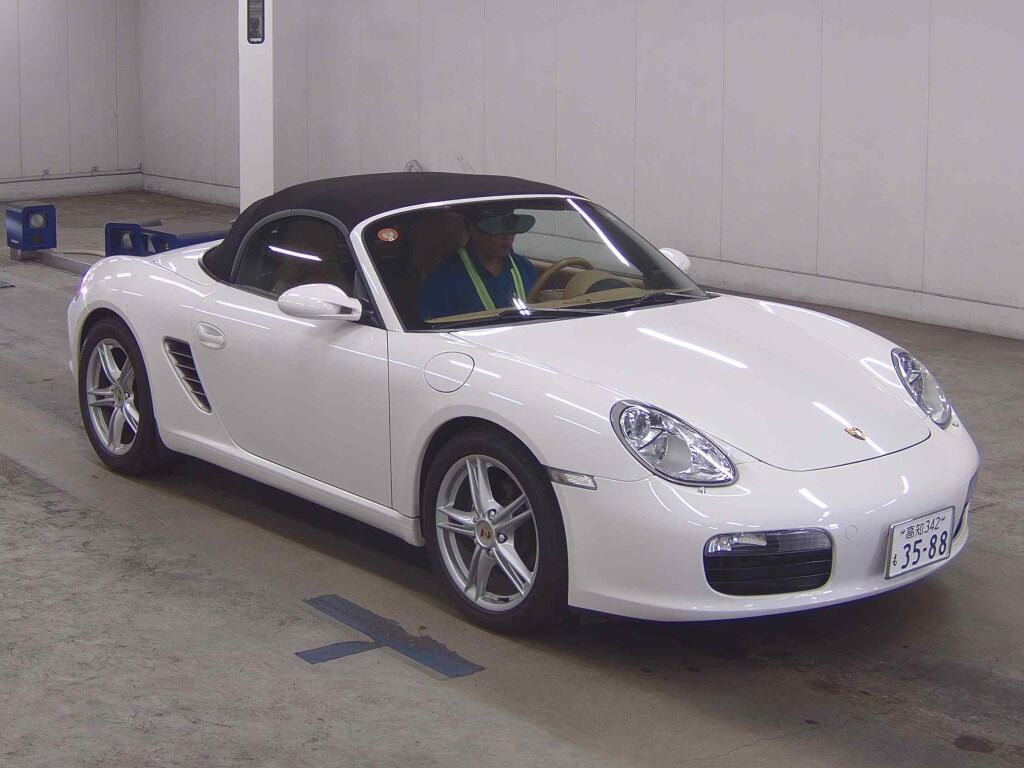 Porsche Boxster 2006 z aukcji japońskiej